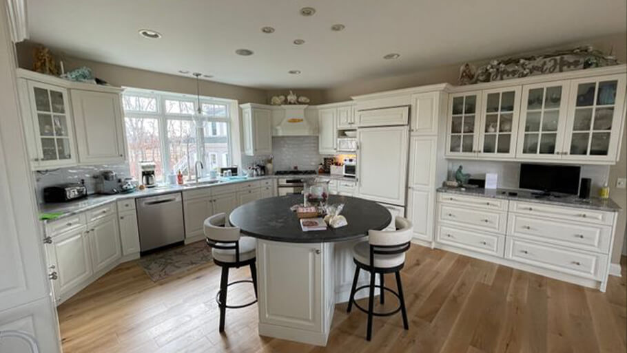 contemporary small kitchen