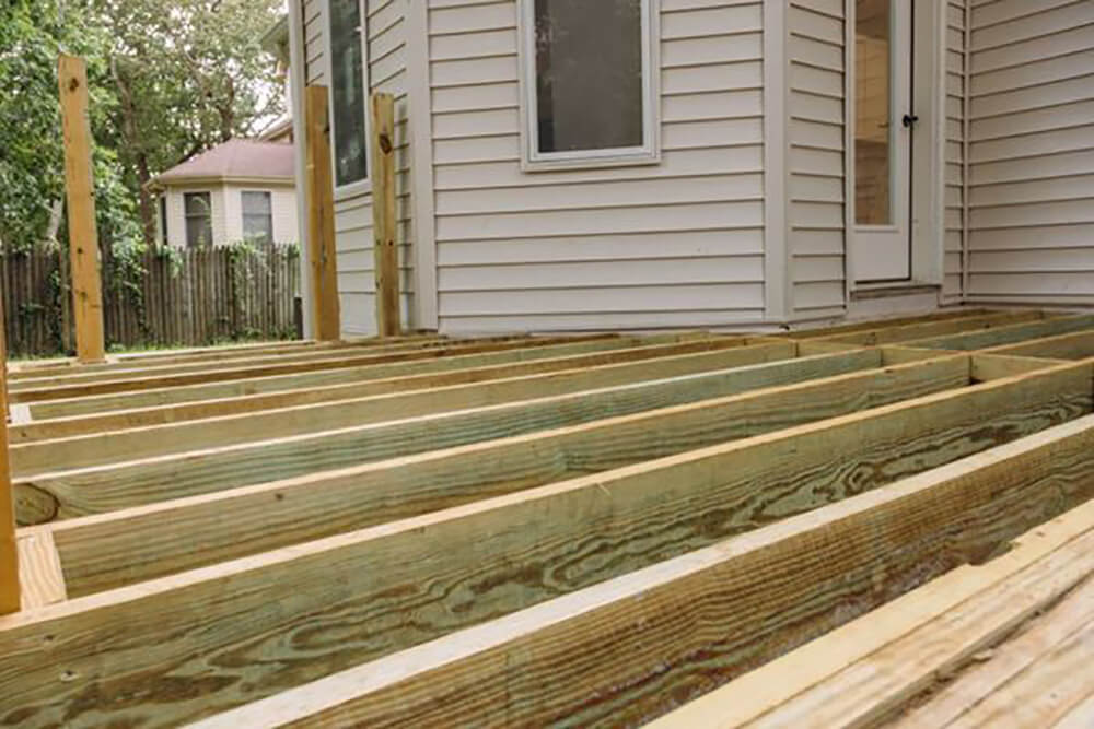 Deck renovation